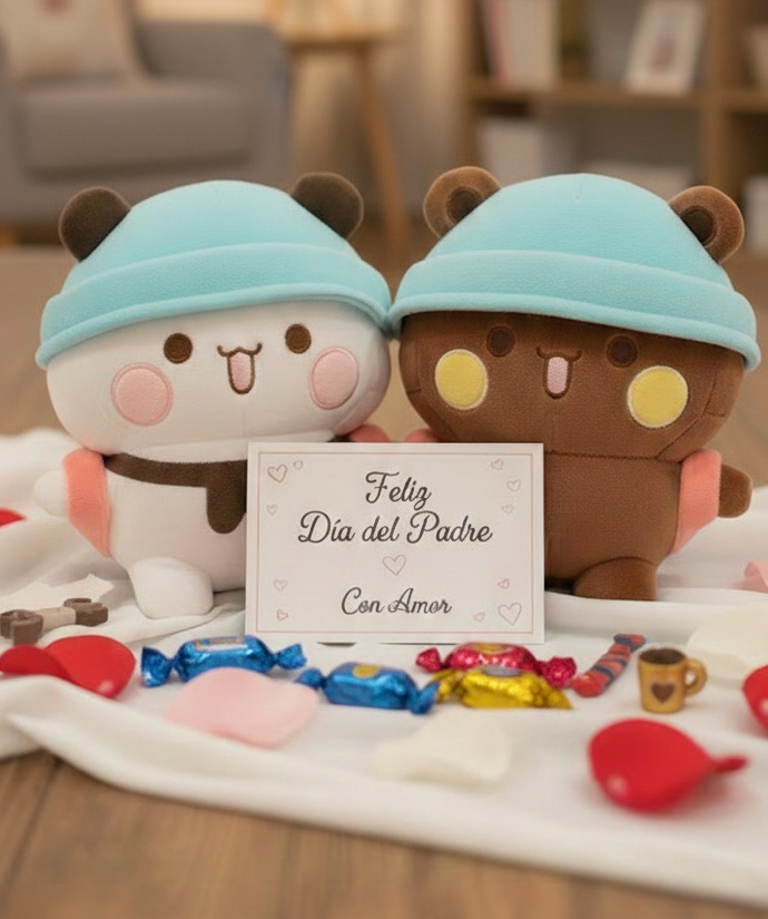 Regalo de peluches para el día del padre