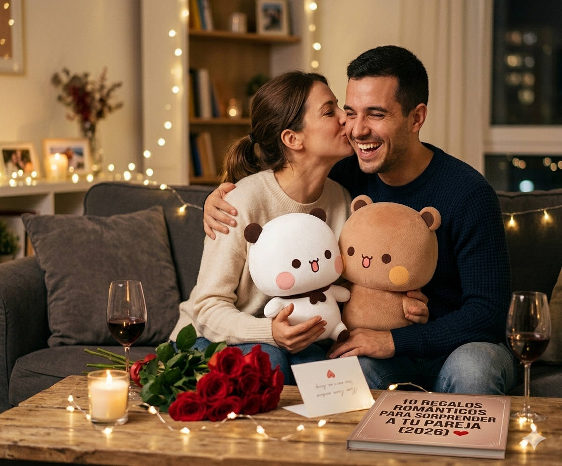 Lee más sobre el artículo 🧸 Regalos románticos: 10 ideas que enamoran de verdad (2026)