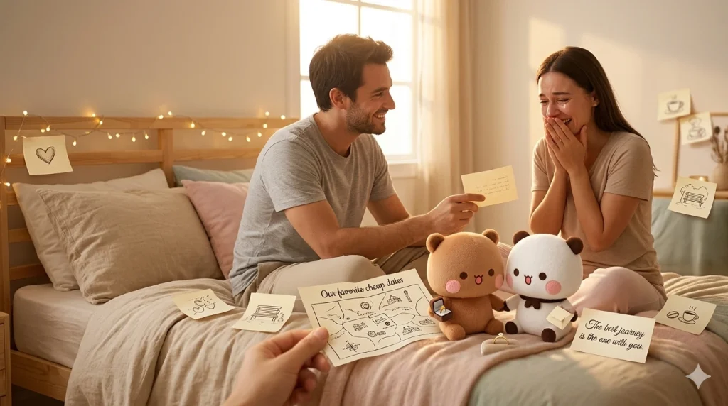 Cómo sorprender a tu pareja sin gastar mucho dinero